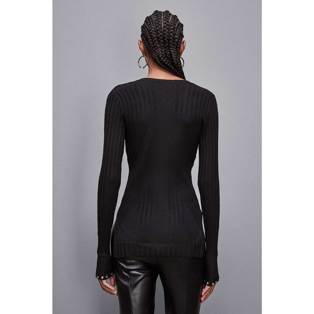 Patrizia Pepe Black Leather Pants - Elevate Your Luxury Wardrobe