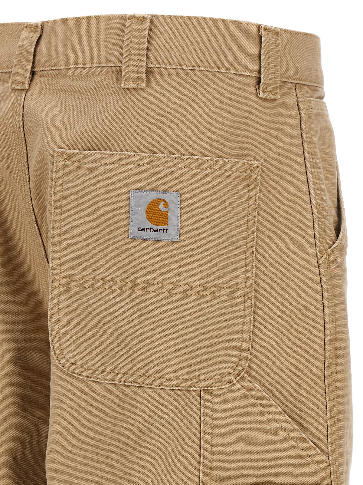 Carhartt Wip Beige Organic Cotton Casual Pants