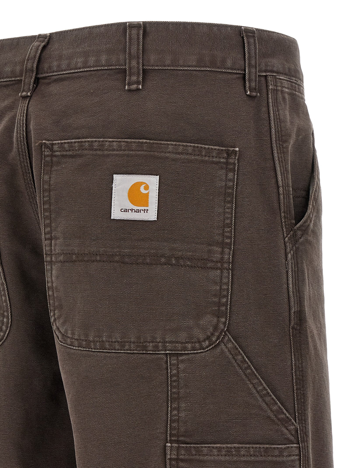 Carhartt Wip Brown Organic Cotton Casual Pants