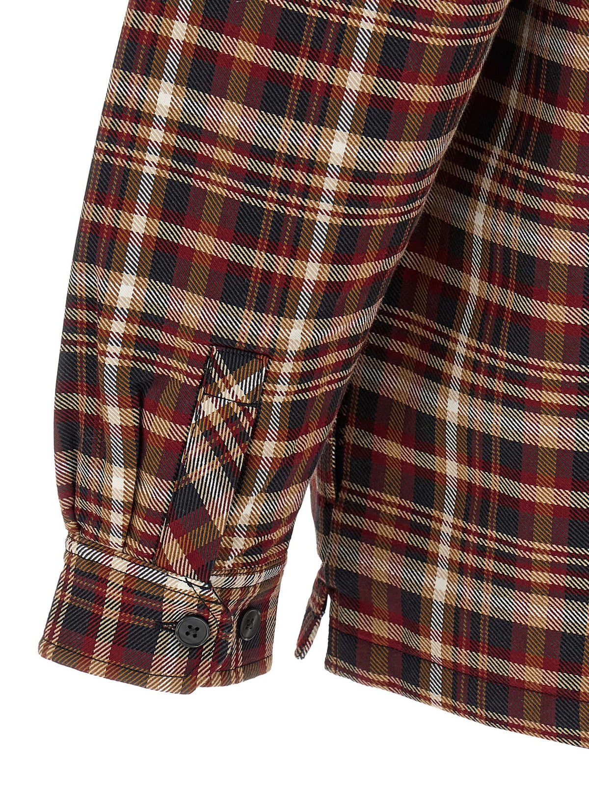 Carhartt Wip Red Cotton Pattern Shirt