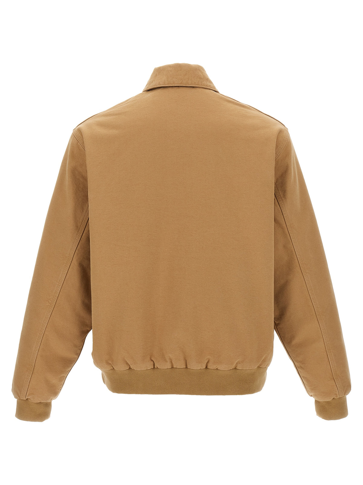 Carhartt Wip Beige Cotton Full-Length Jacket
