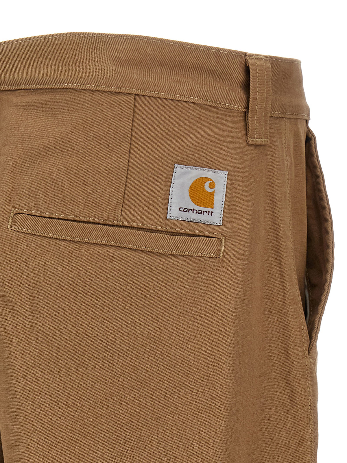 Carhartt Wip Beige Cotton Casual Pants
