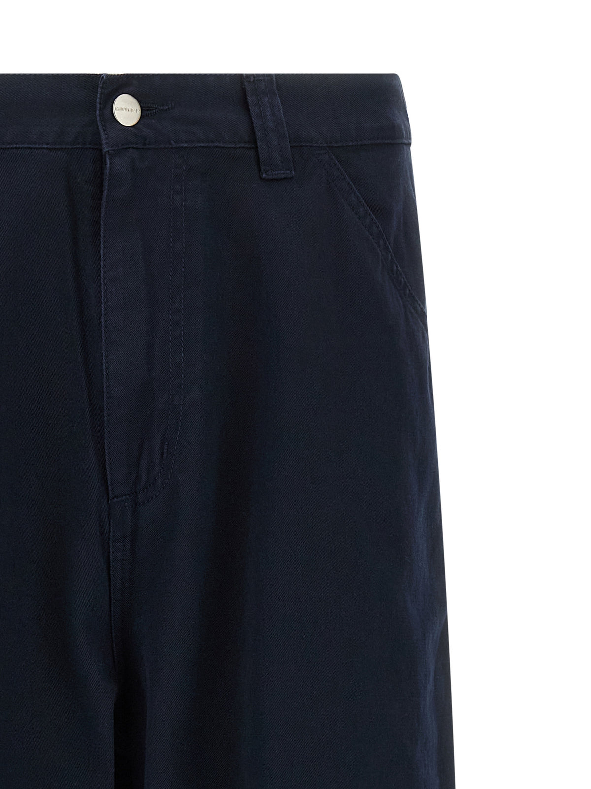 Carhartt Wip Blue Organic Cotton Casual Pants