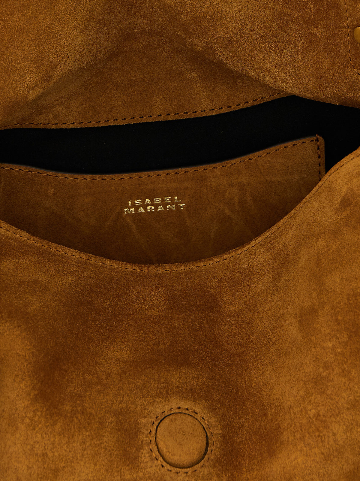 Isabel Marant Beige Calfskin Shoulder Bag