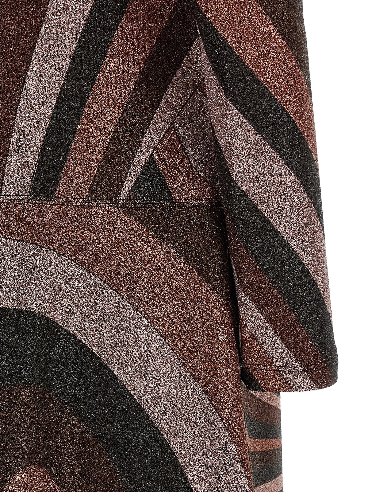 Emilio Pucci Bordeaux Midi Dress - Luxury Elegance Redefined