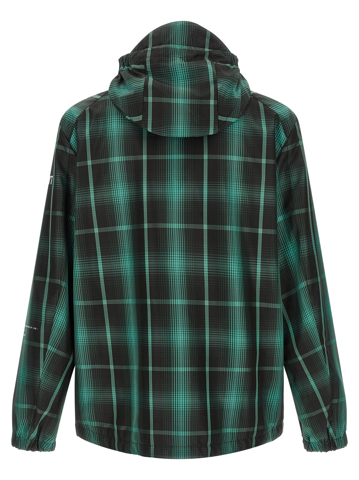 Discover the Moncler Genius Bicolor Polyester Shell Jacket, a masterpiece of urban elegance crafted from premium technical fabric, perfect for those who embrace luxury and style.