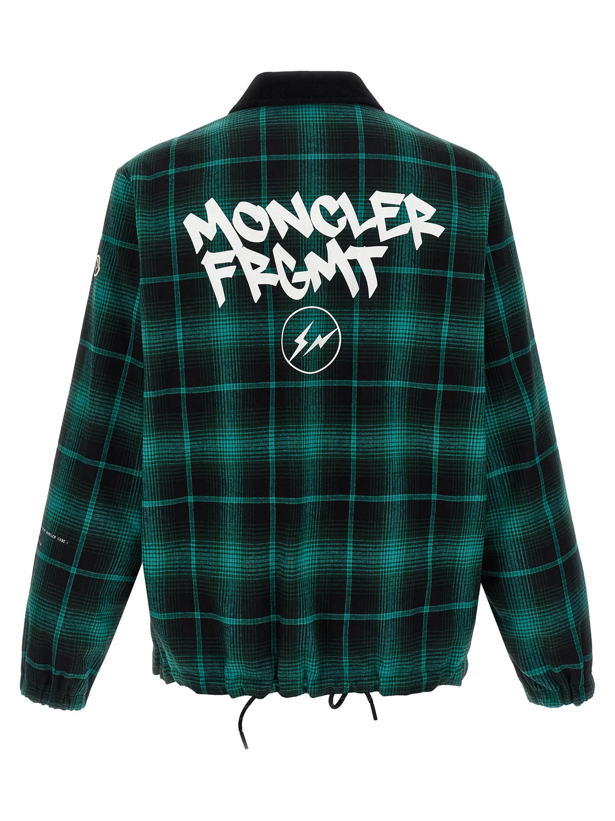 Elevate your wardrobe with the Moncler Genius Bicolor Cotton Full-Length Jacket, a masterful blend of contemporary design and luxurious craftsmanship for the discerning individual.