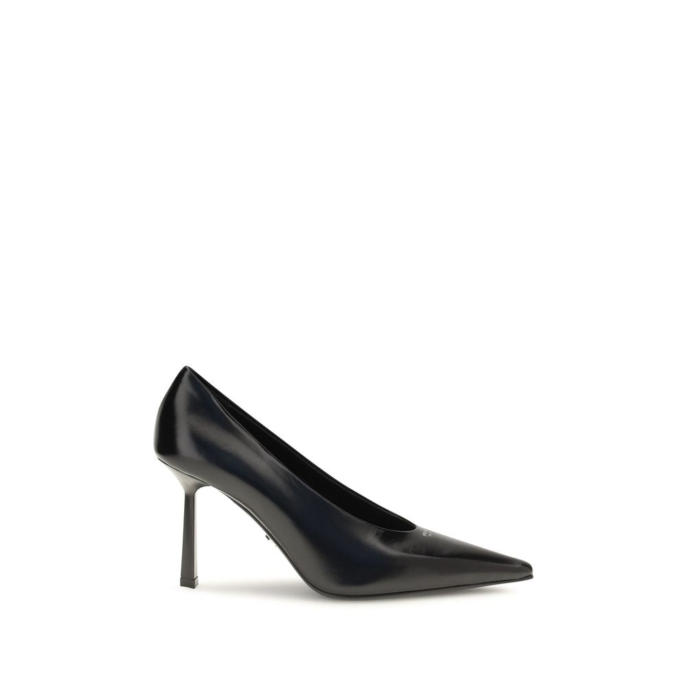 Prada Black Goatskin High Heel Pumps - Luxury Elegance Redefined