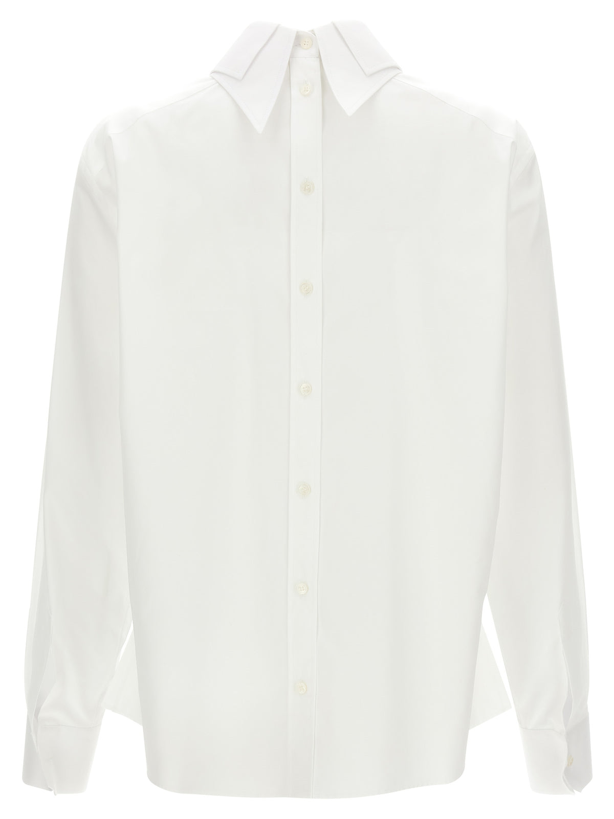 Elevate your style with the Dolce & Gabbana White Cotton Blouse, a timeless masterpiece of contemporary tailoring, crafted in Italy for the discerning individual.