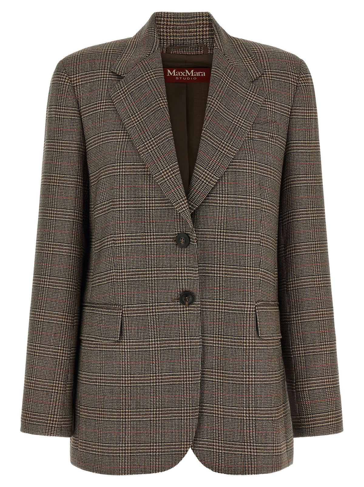 Max Mara Brown Wool Blazer - Timeless Elegance Redefined