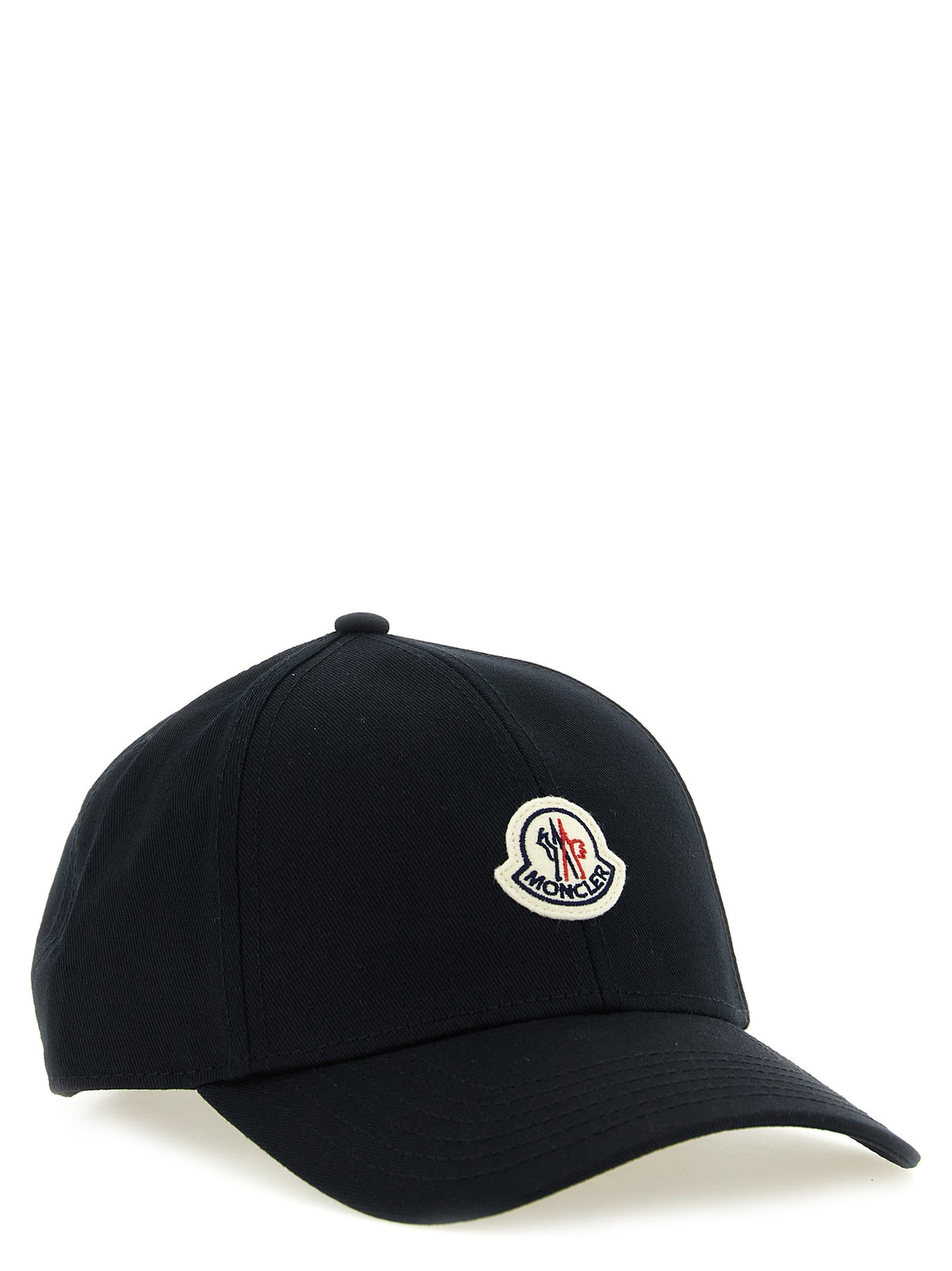 Moncler Black Cotton Cap - Timeless Elegance in Luxury Fashion