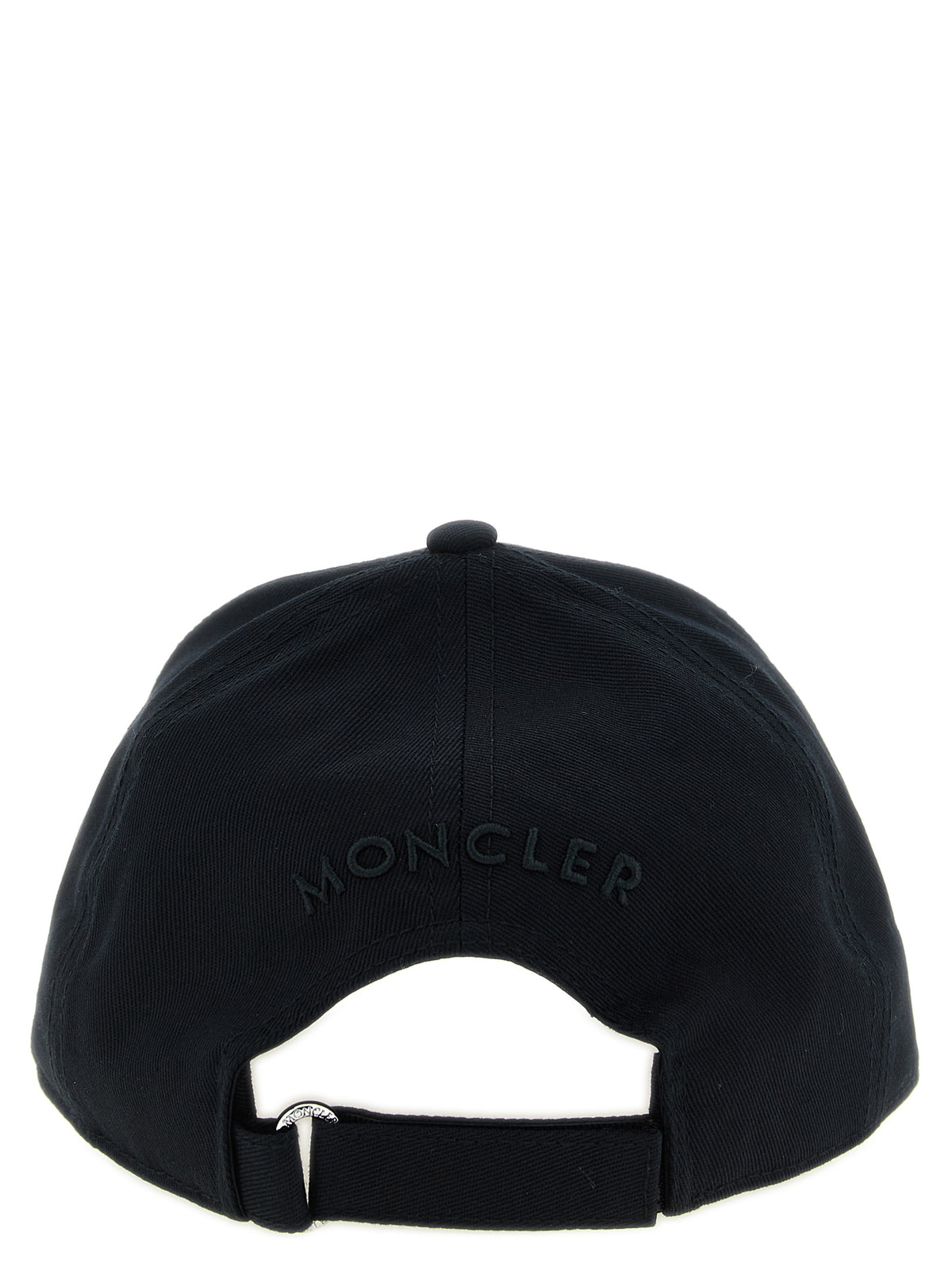 Moncler Black Cotton Cap - Elevate Your Luxe Accessory Game