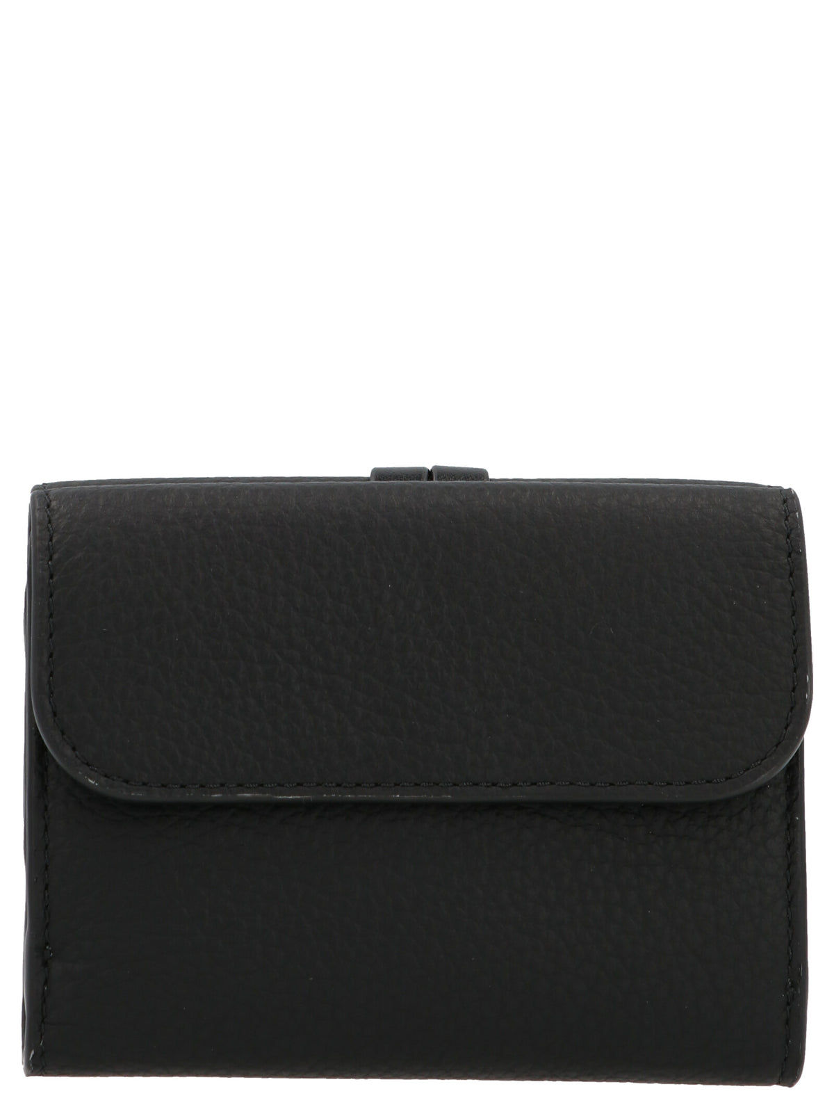 Discover the Chloé Black Calfskin Cardholder, a masterpiece of Italian craftsmanship in luxurious calf leather, embodying elegance and sophistication for the discerning individual.