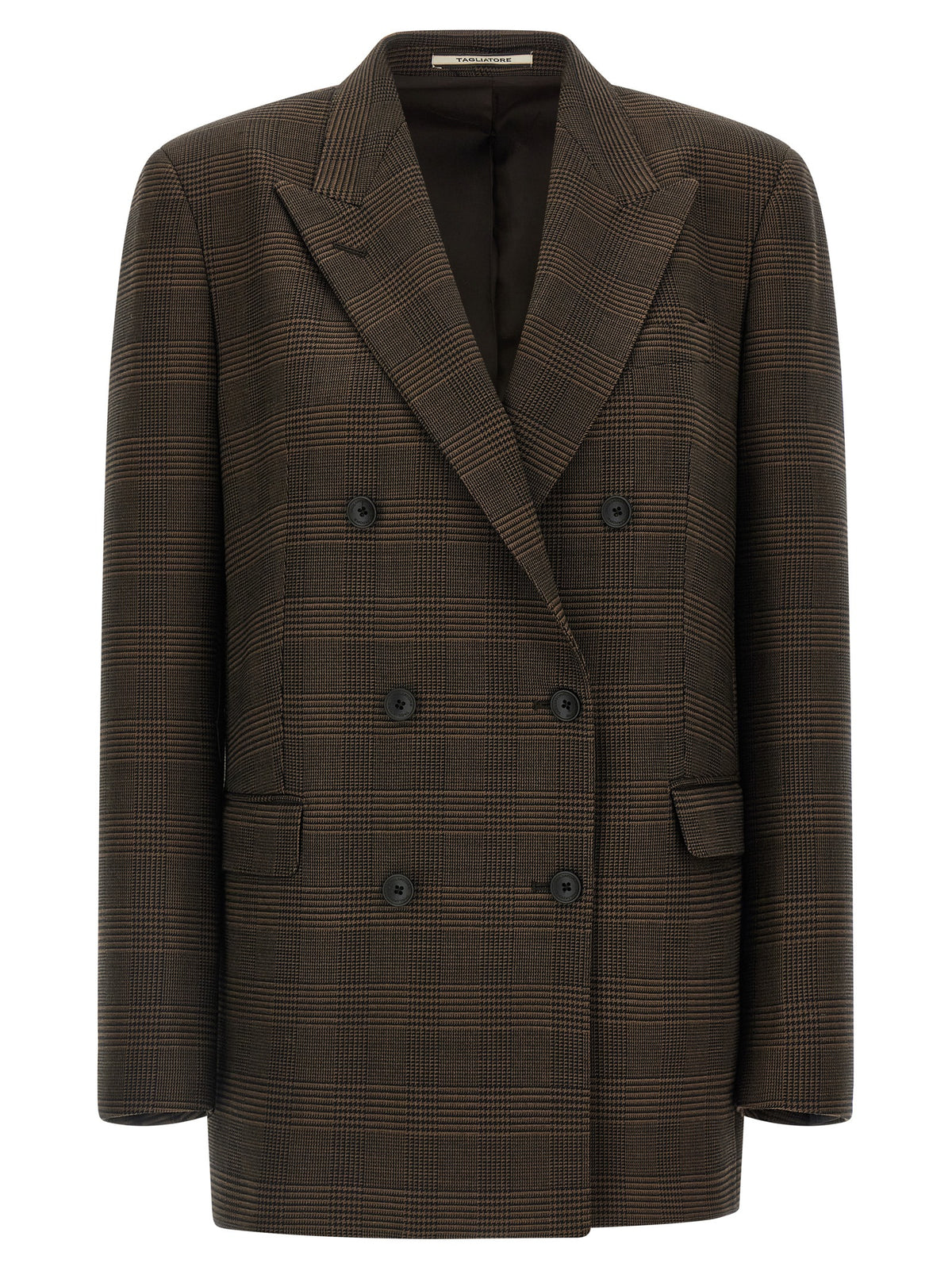 Elevate your wardrobe with the Tagliatore Jasmine Blazer, a masterclass in virgin wool tailoring, exuding sophistication and timeless elegance for the discerning fashion connoisseur.