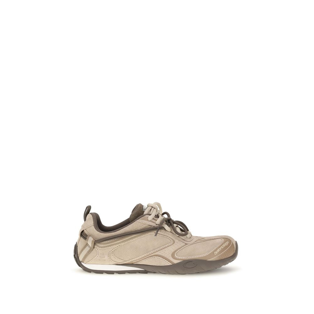 Balenciaga Beige Suede Sneakers - Elevate Your Sporty Elegance