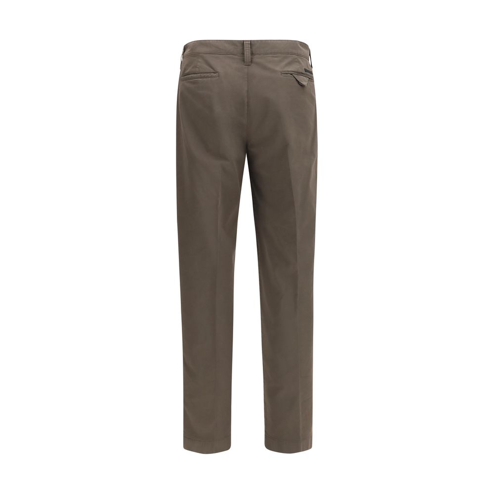 Prada Brown Cotton Cargo Pants - Elevate Your Luxury Wardrobe
