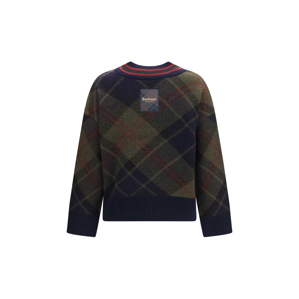 Barbour Bicolor Wool Oves Aries Sweatshirt - Timeless Luxury
