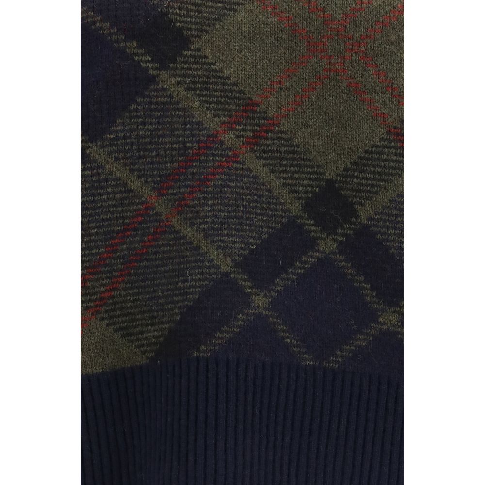 Barbour Bicolor Wool Oves Aries Sweatshirt - Timeless Luxury