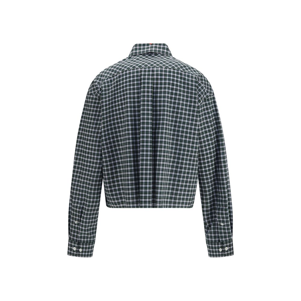 Miu Miu Bicolor Cotton Shirt - Timeless Elegance Redefined