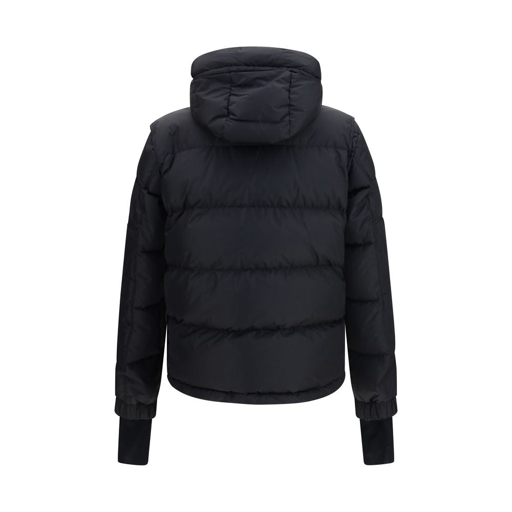 Moncler Grenoble Black Goose Down Shell Jacket - Alpine Luxury