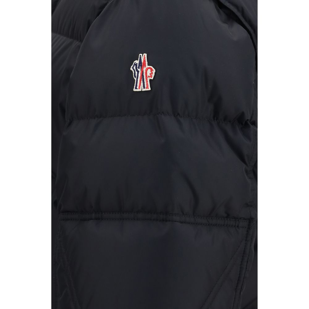 Moncler Grenoble Black Goose Down Shell Jacket - Alpine Luxury