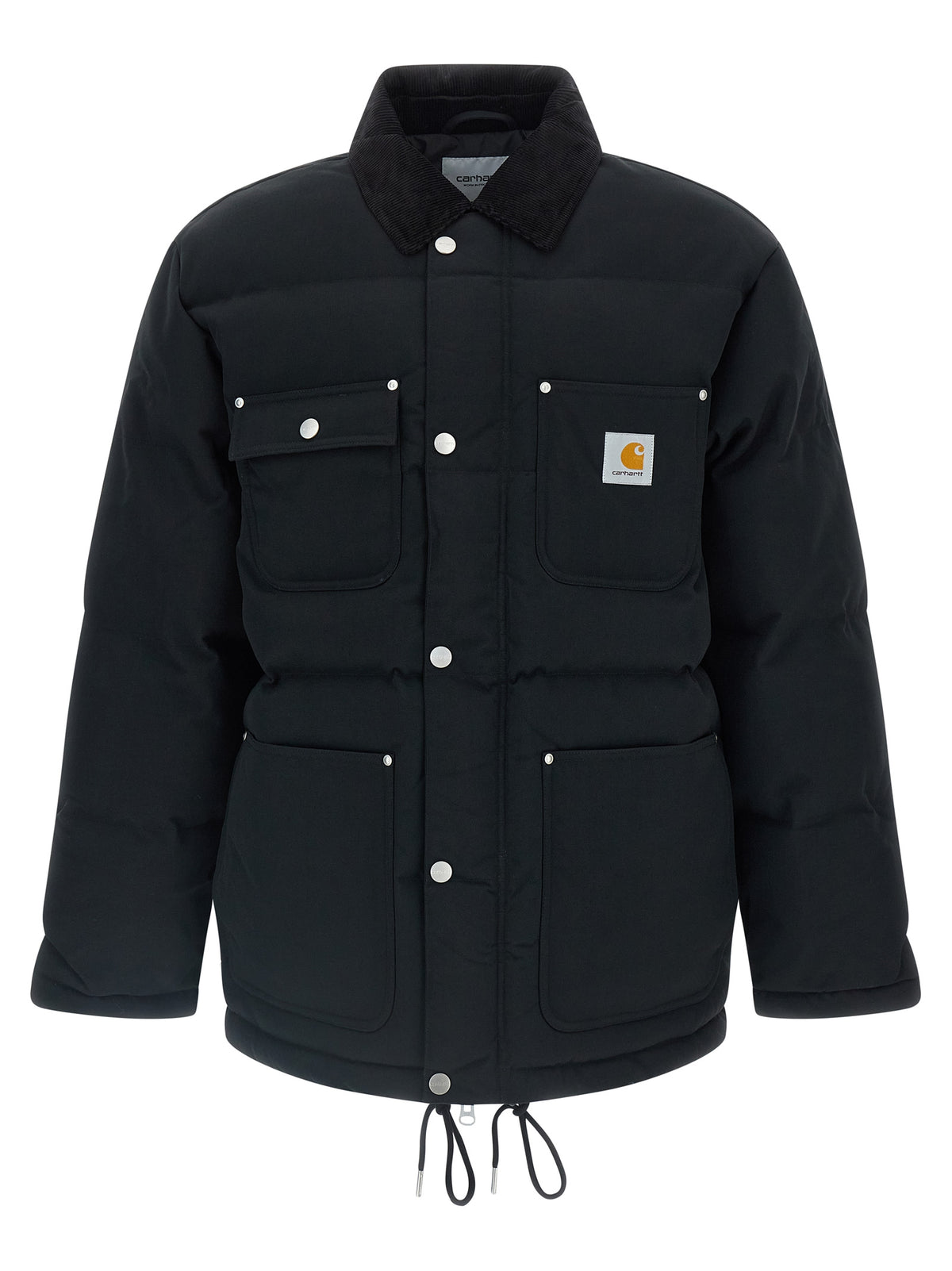 Carhartt Wip Black Nylon Shell Jacket - Timeless Luxury Outerwear
