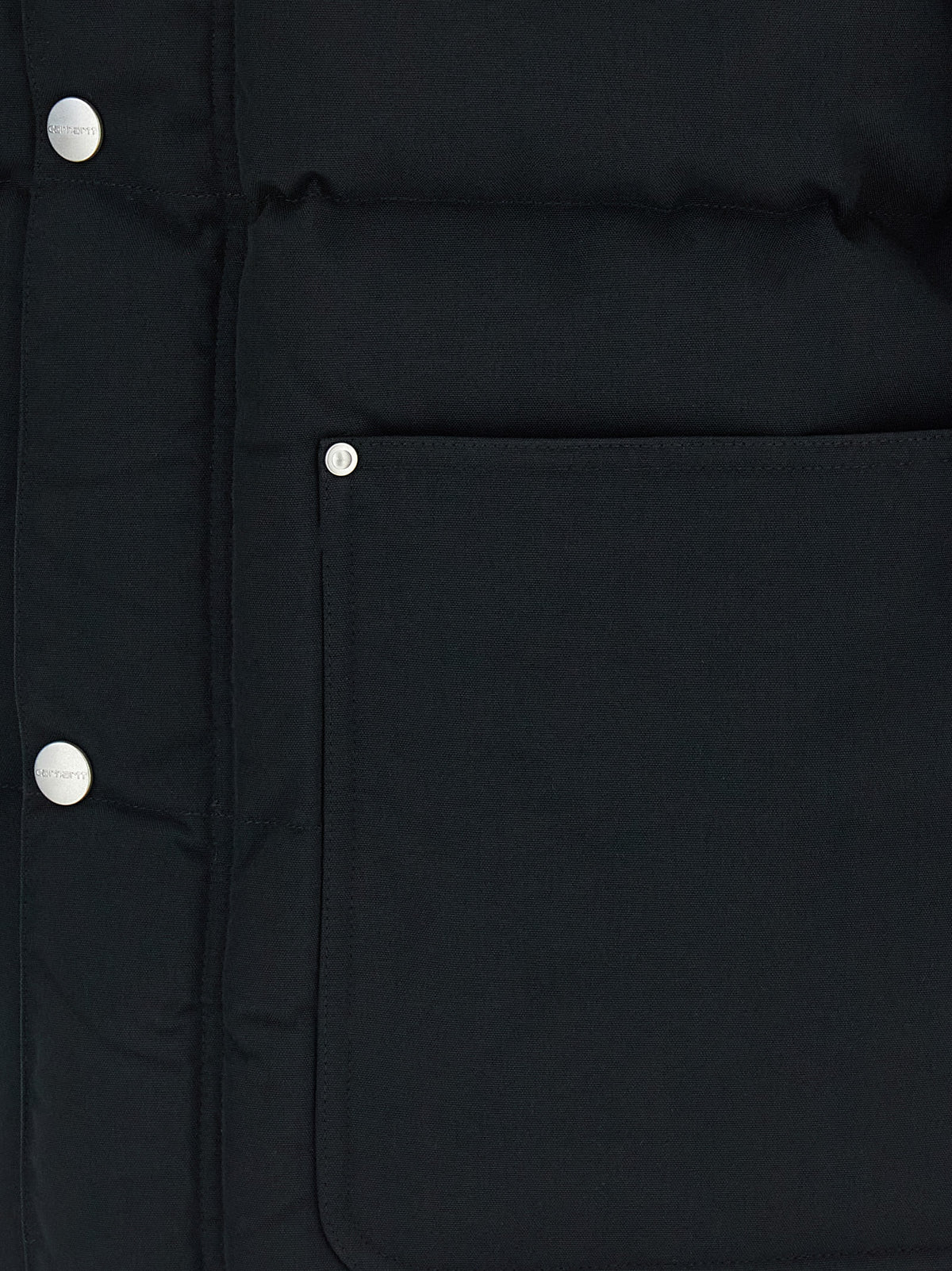 Carhartt Wip Black Nylon Shell Jacket - Timeless Luxury Outerwear