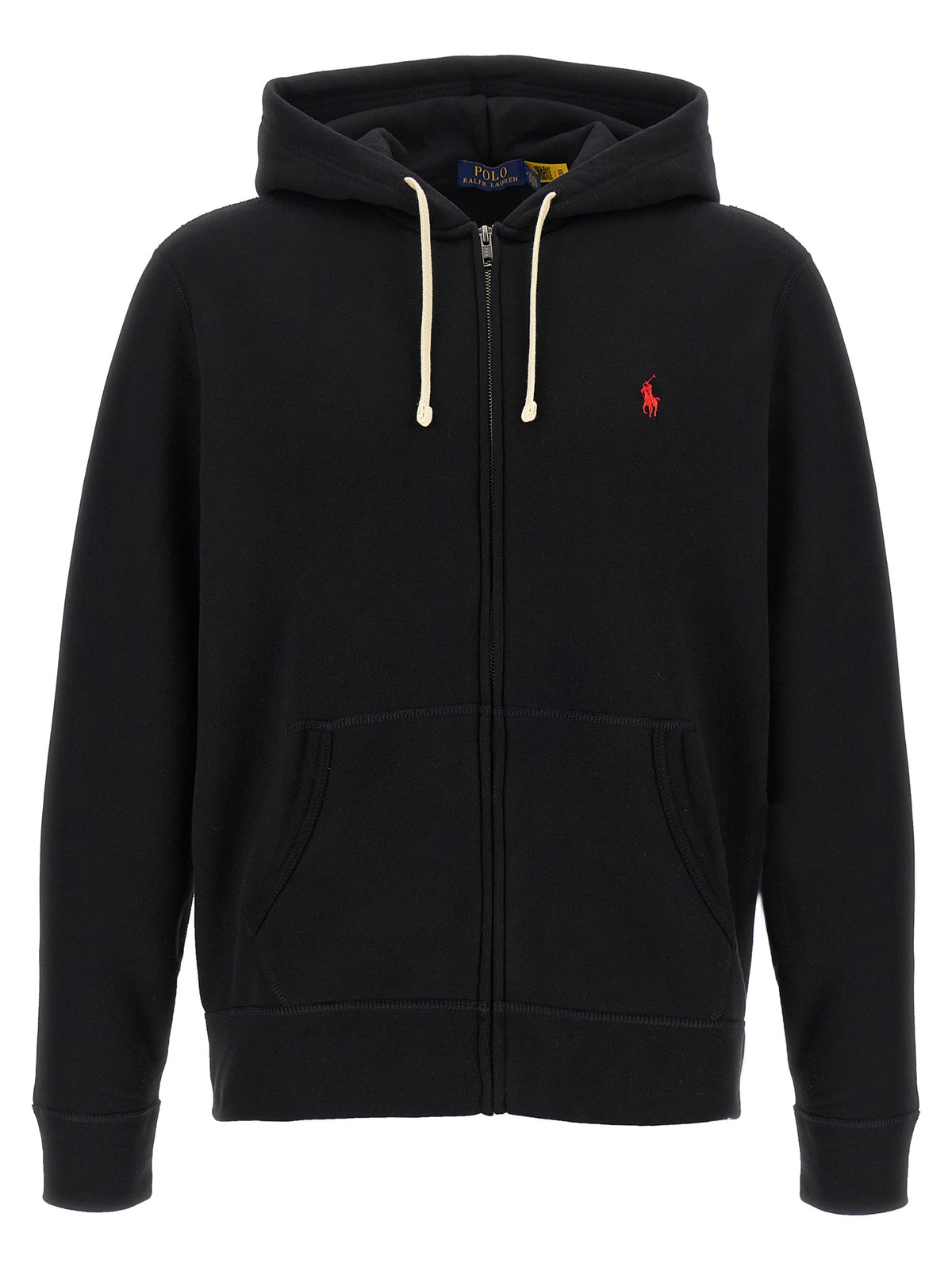 Polo Ralph Lauren Black Cotton Sweatshirt