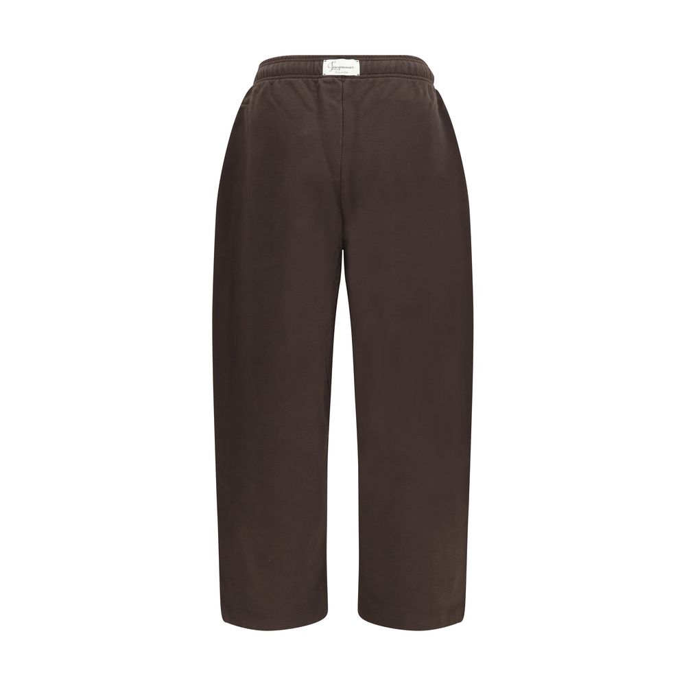 Jacquemus Brown Cotton Joggers - Effortless Luxury Redefined