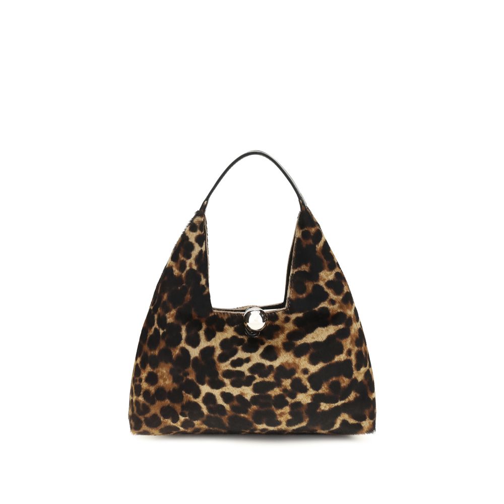 Marni Brown Calf Leather Bos Taurus Shoulder Bag - Luxe Elegance