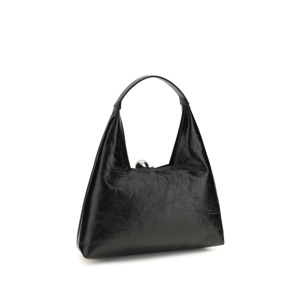 Marni Black Calf Leather Bos Taurus Shoulder Bag - Timeless Elegance