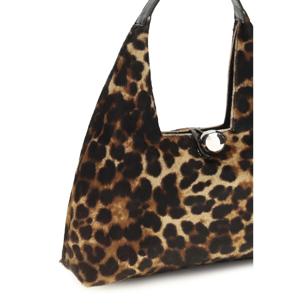 Marni Brown Calf Leather Bos Taurus Shoulder Bag - Luxury Redefined