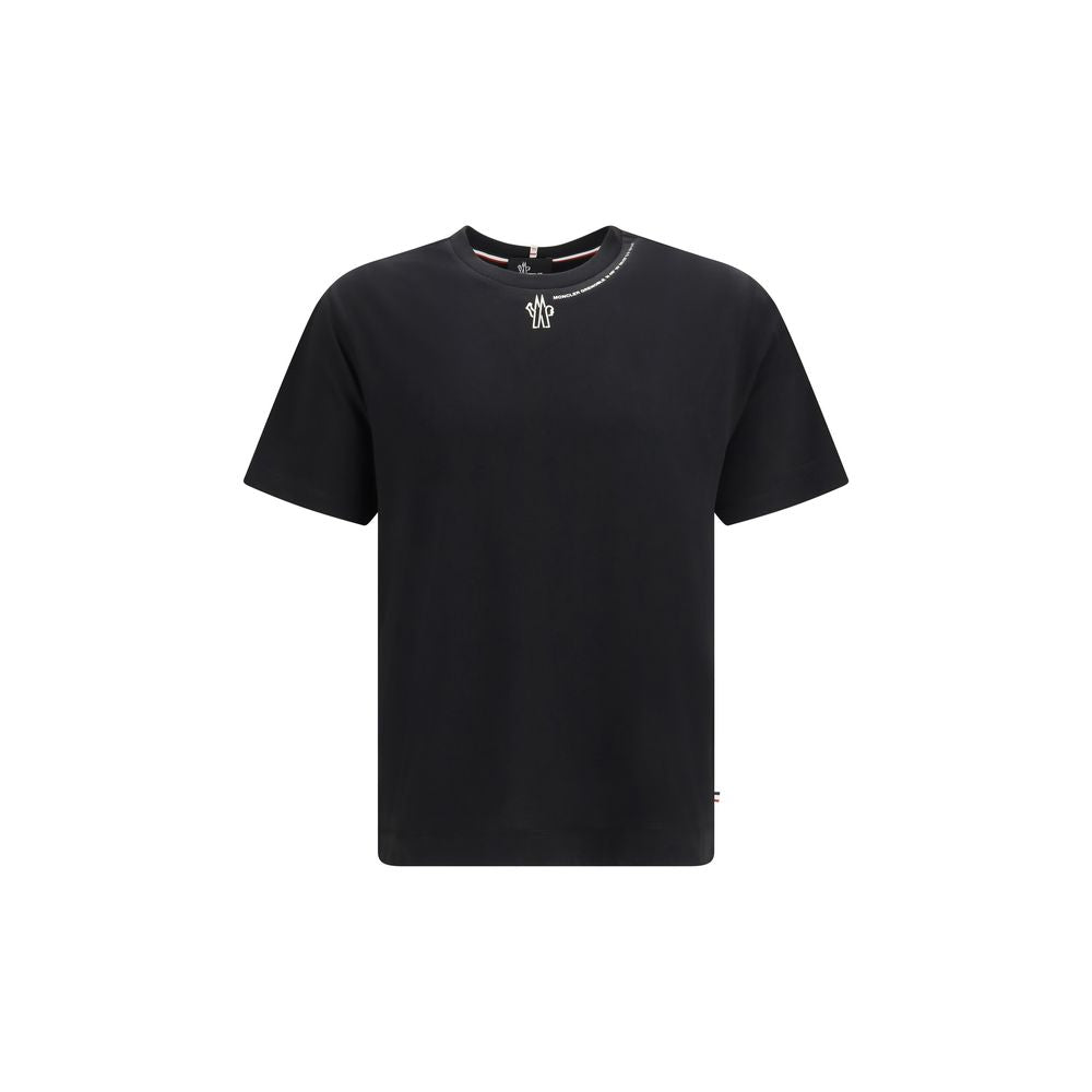 Moncler Grenoble Black Cotton T-Shirt - Luxury Everyday Essential