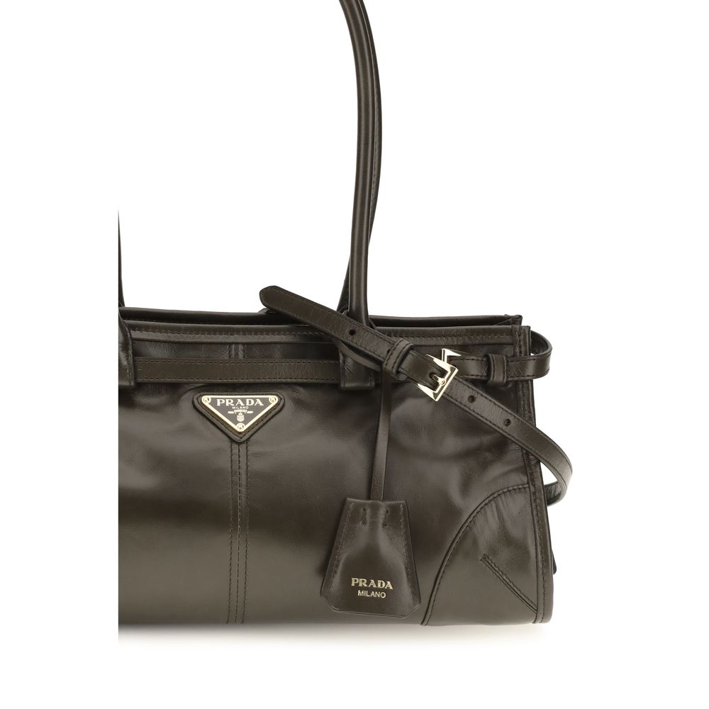 Prada Bonnie Shoulder Bag - Timeless Elegance in Calf Leather