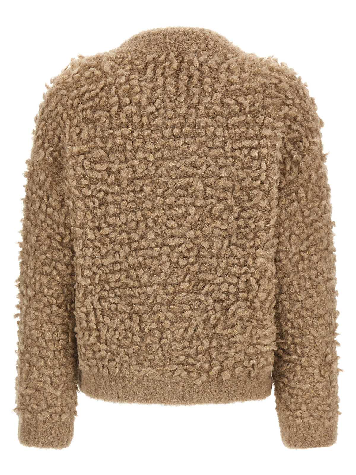 Peserico Beige Wool Bomber