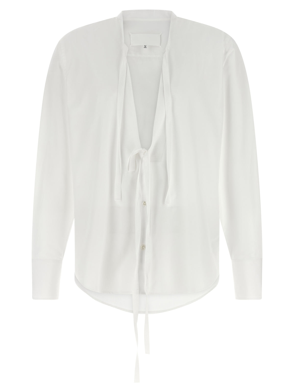 Maison Margiela White Cotton Blouse