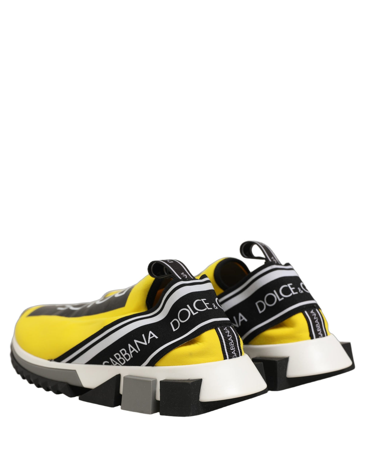 Dolce & Gabbana Sorrento Yellow Sneakers - Exquisite Luxury Footwear