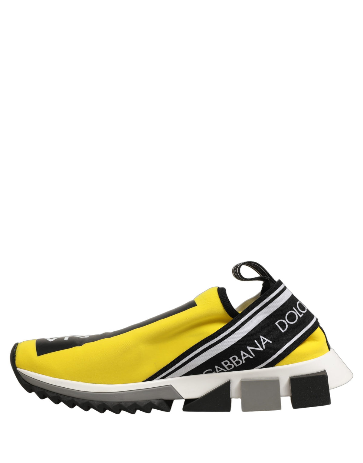Dolce & Gabbana Yellow Sorrento Sneakers - Luxury Italian Craftsmanship