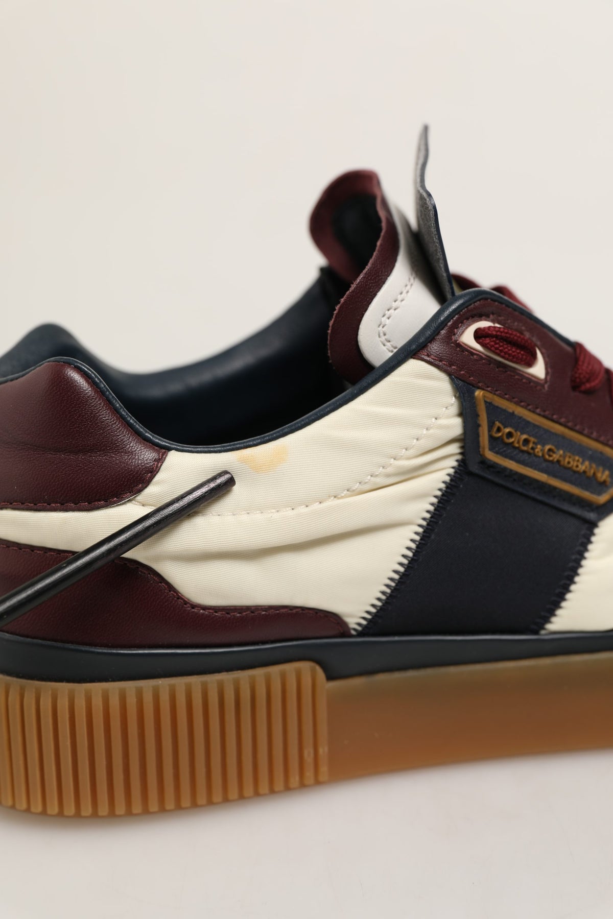 Dolce & Gabbana Miami Multicolor Leather Sneakers - Luxury Footwear