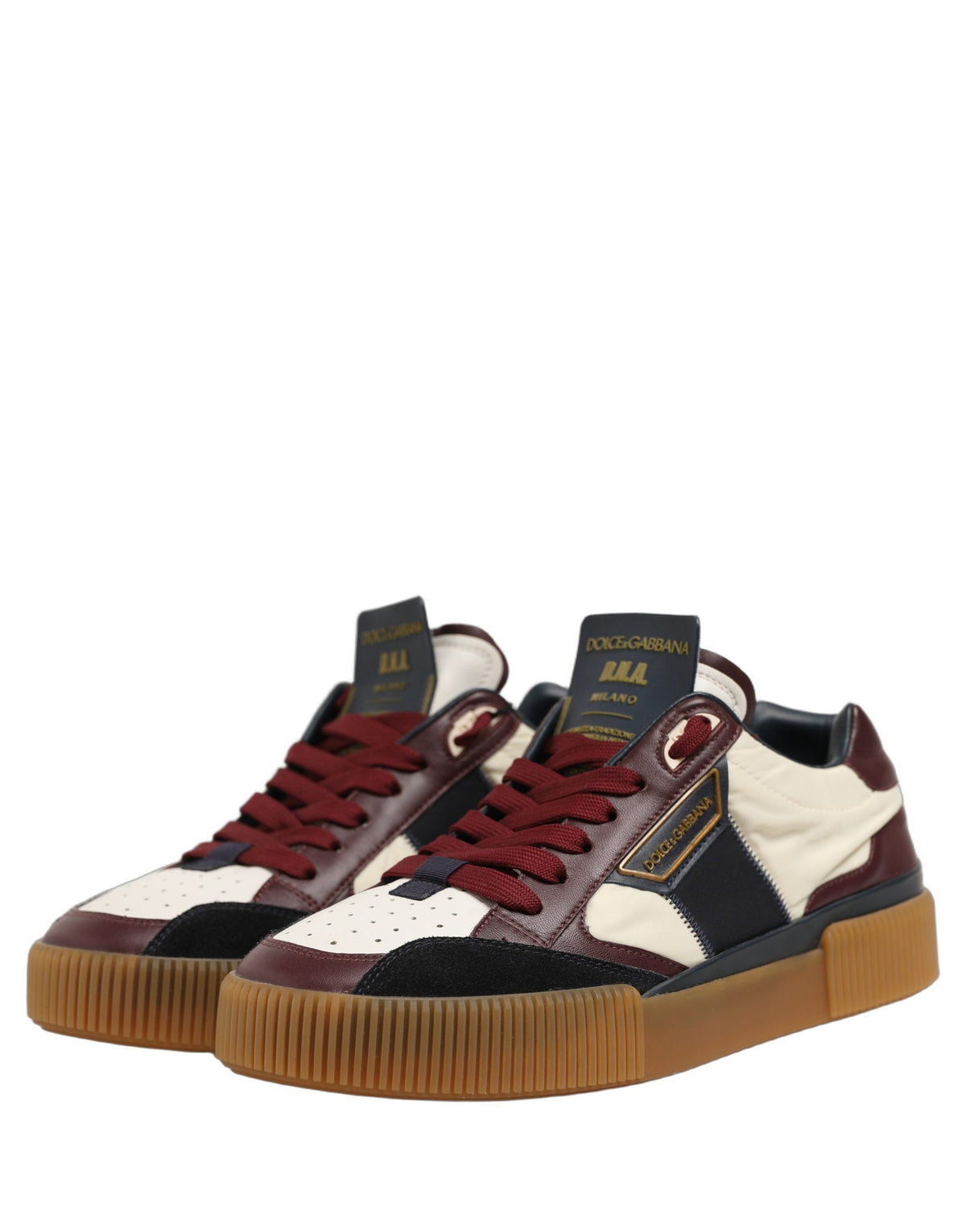 Dolce & Gabbana Miami Sneakers - Exquisite Multicolor Luxury