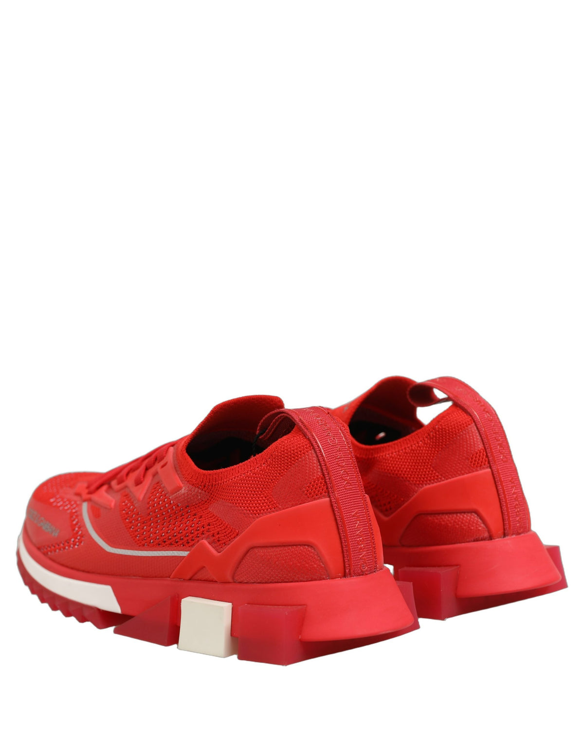 Dolce & Gabbana Red Sorrento Sneakers - Exquisite Luxury Footwear