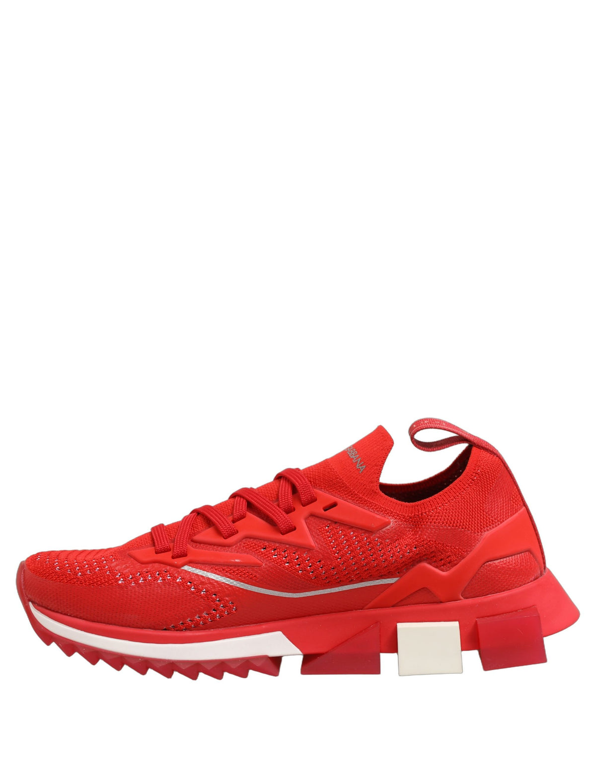 Dolce & Gabbana Red Sorrento Sneakers - Exquisite Italian Craftsmanship