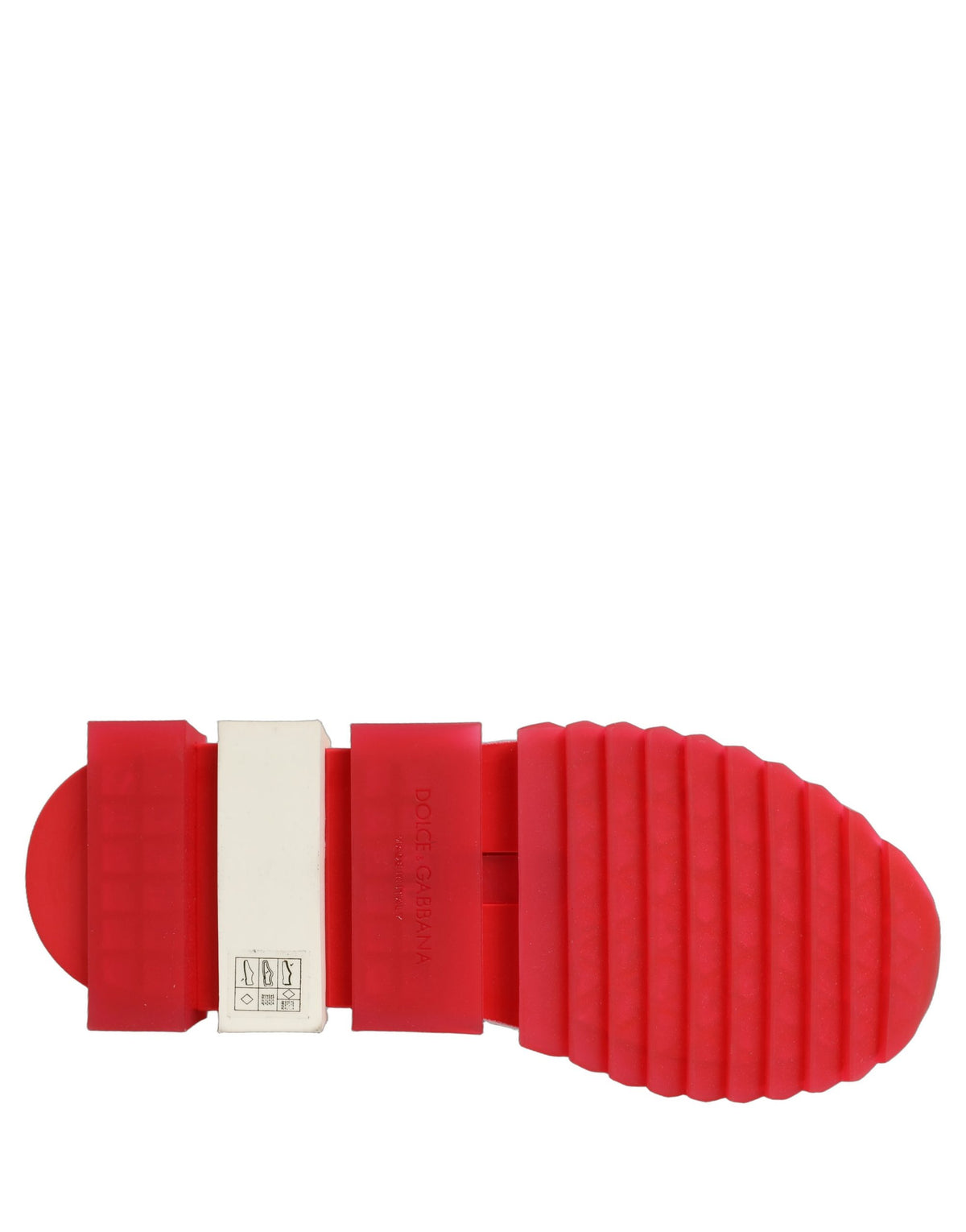Dolce & Gabbana Red Sorrento Sneakers - Exquisite Italian Craftsmanship