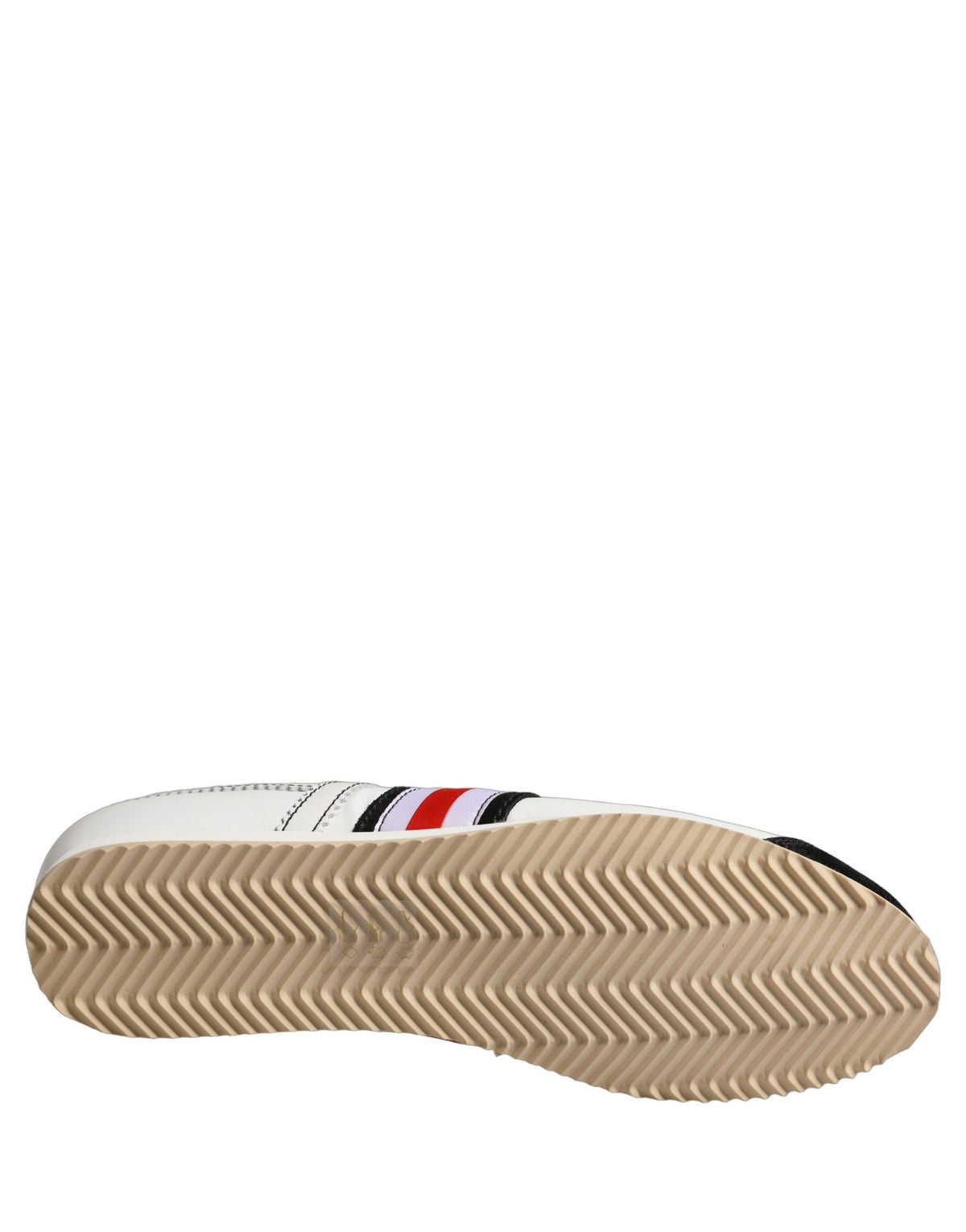 Dolce & Gabbana White Leather Low Top Sneakers - Exquisite Craftsmanship