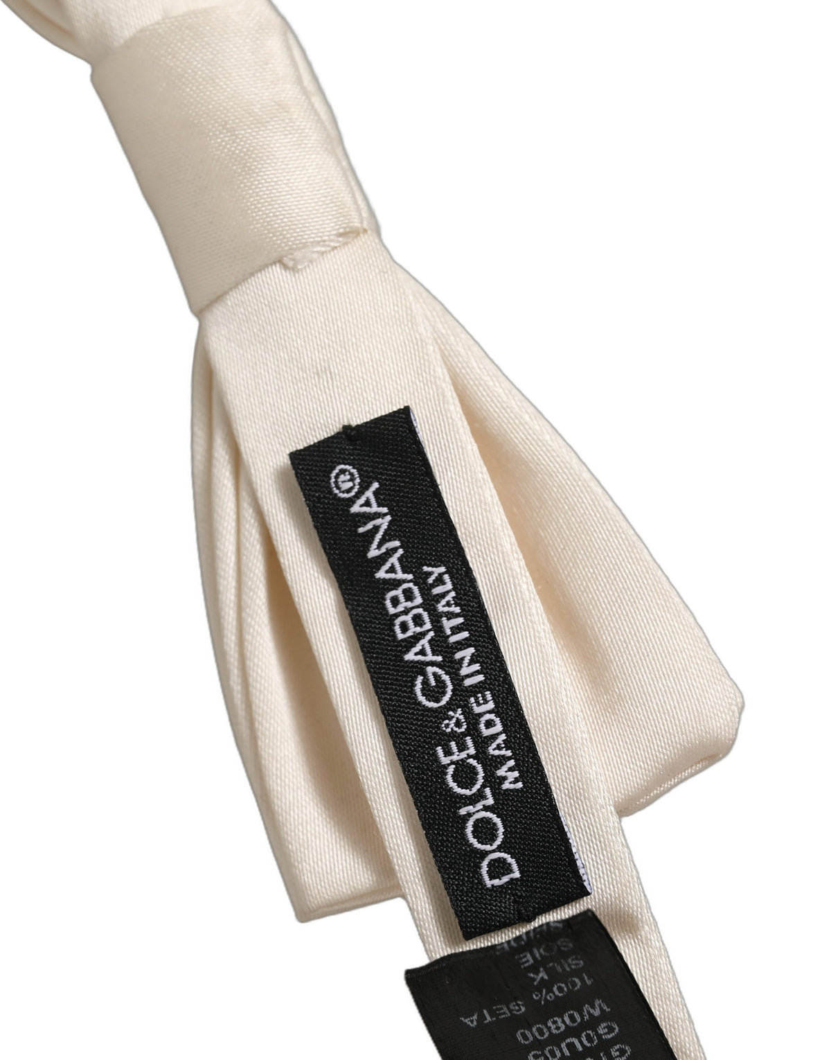 Dolce & Gabbana Silk Bow Tie - Timeless Elegance Redefined