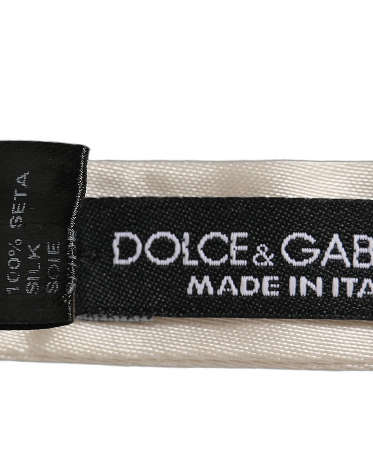 Dolce & Gabbana Silk Bow Tie - Timeless Elegance Redefined