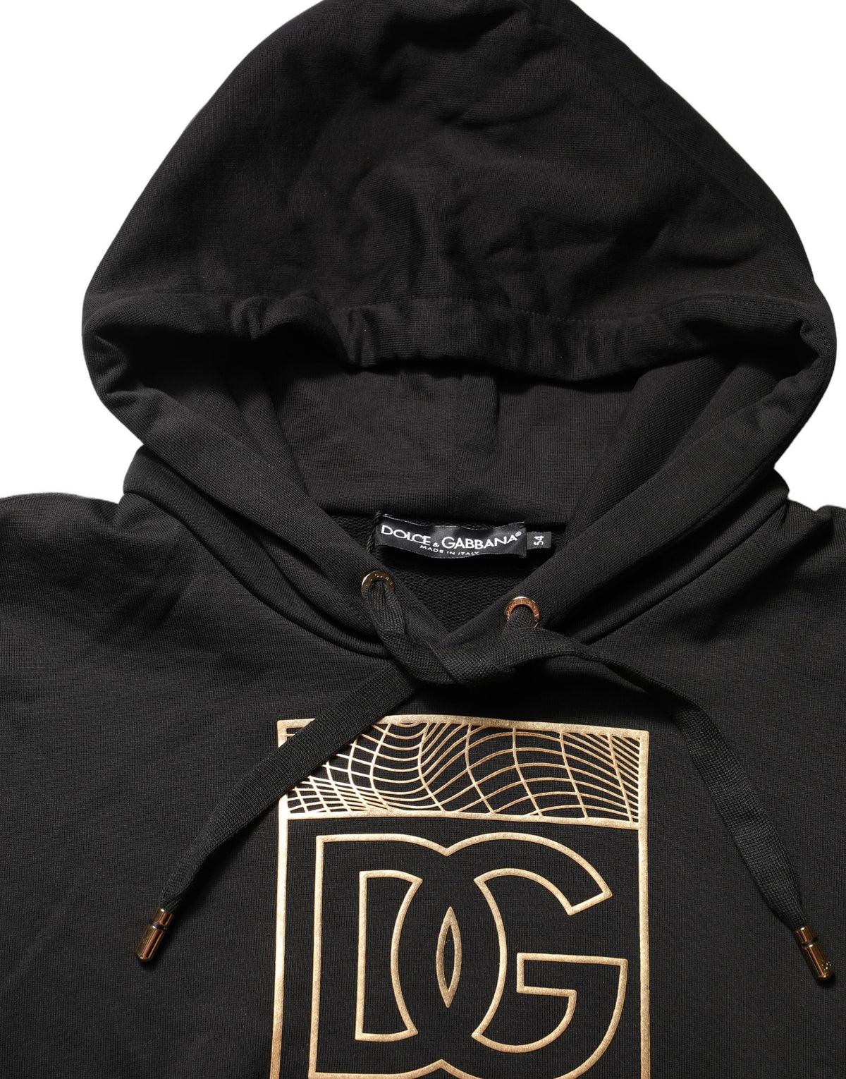 Dolce & Gabbana Black DG Logo Hoodie - Timeless Luxury Fashion