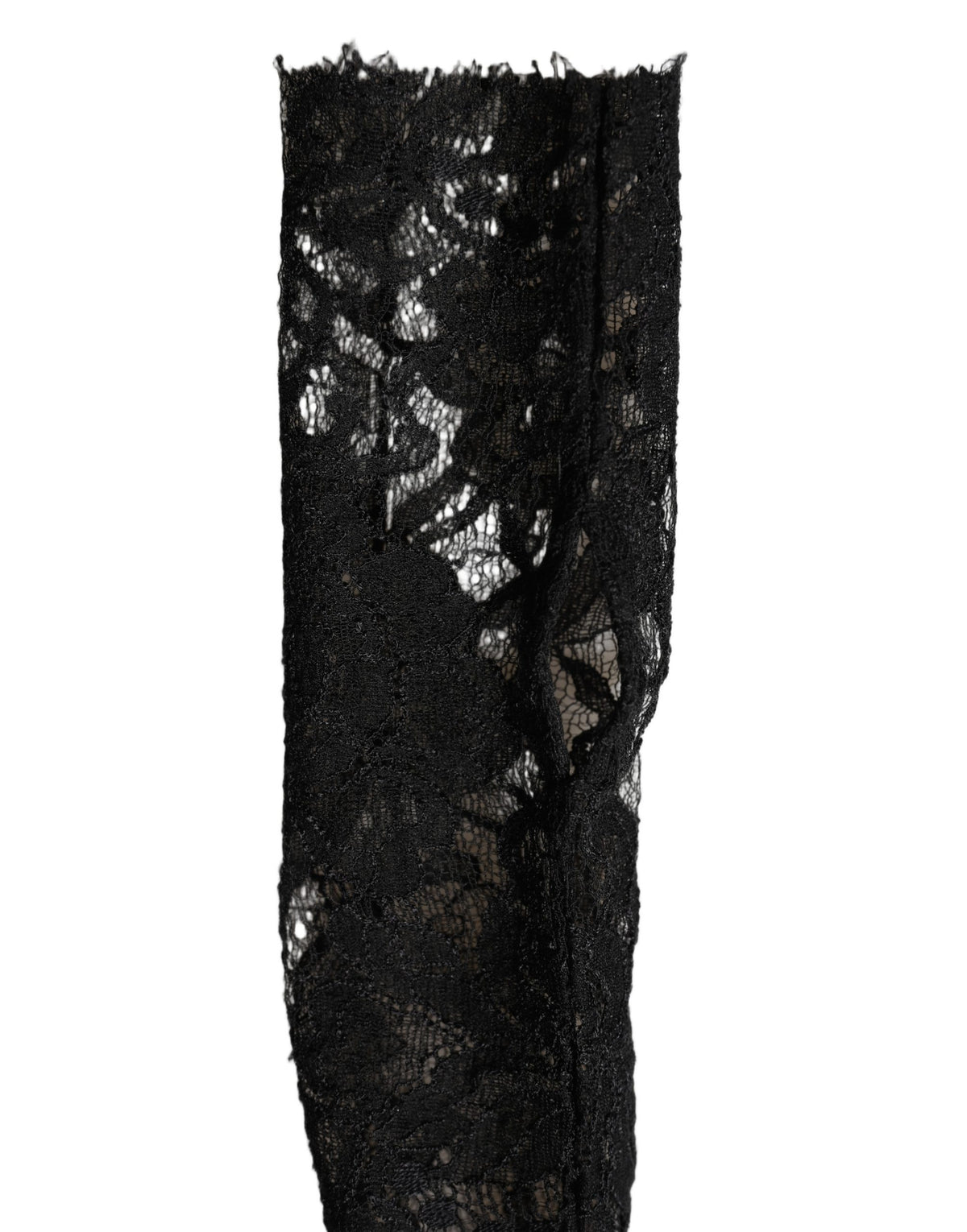 Dolce & Gabbana Black Lace Arm Sleeves - Exquisite Luxury Fashion