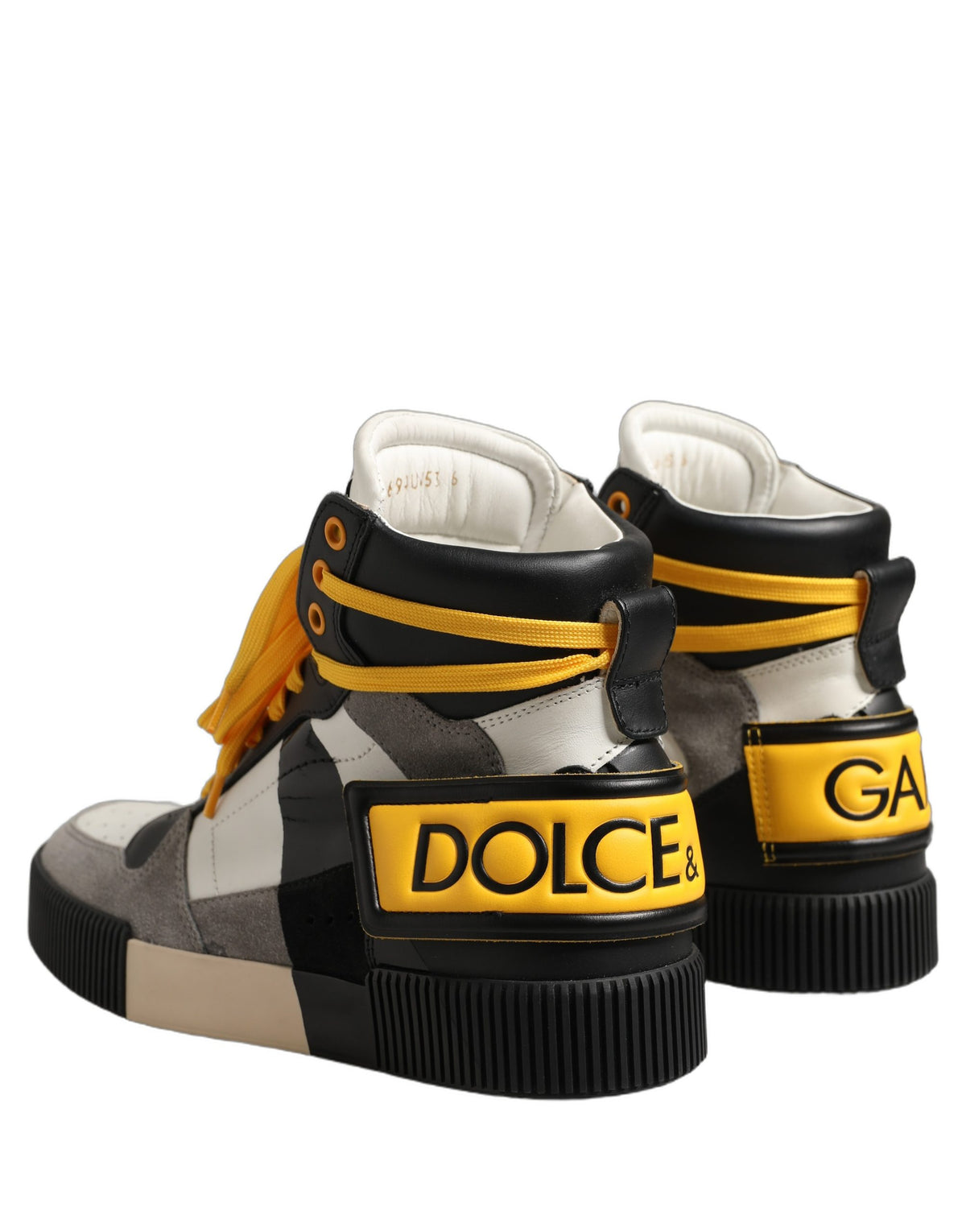 Dolce & Gabbana Multicolor High-Top Sneakers - Luxury Craftsmanship