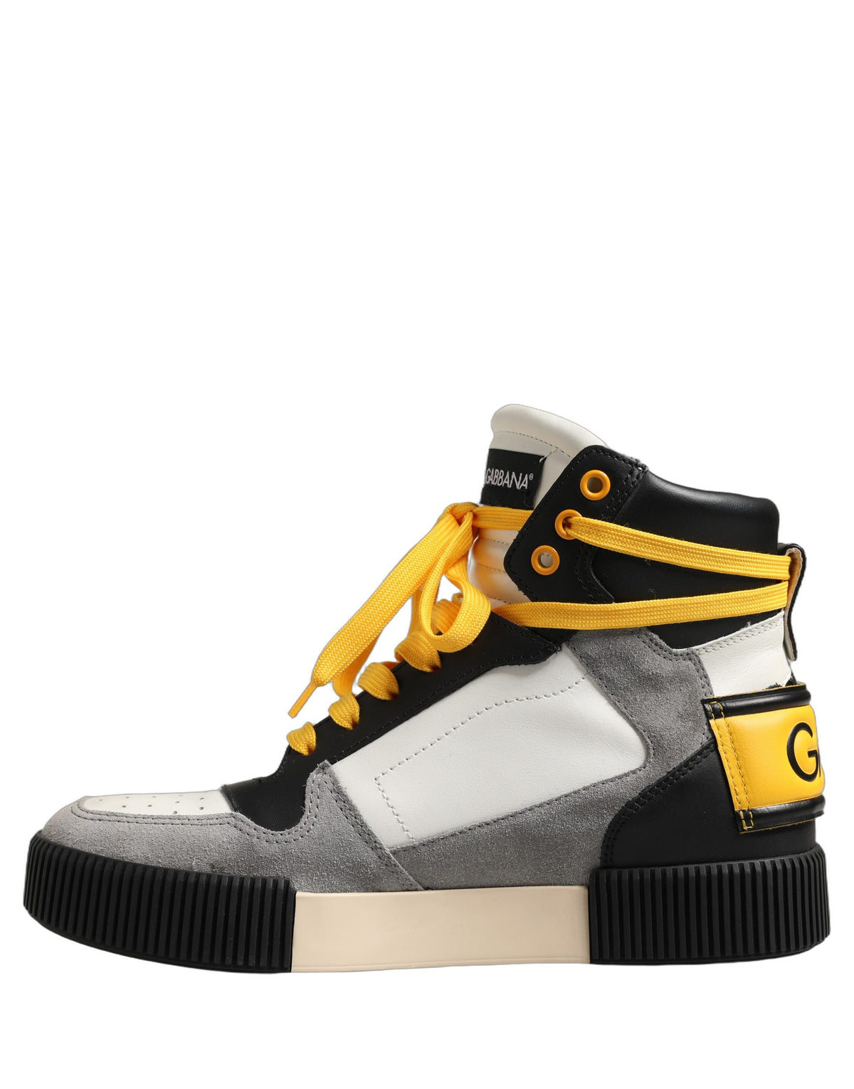 Dolce & Gabbana Multicolor High-Top Sneakers - Exquisite Craftsmanship